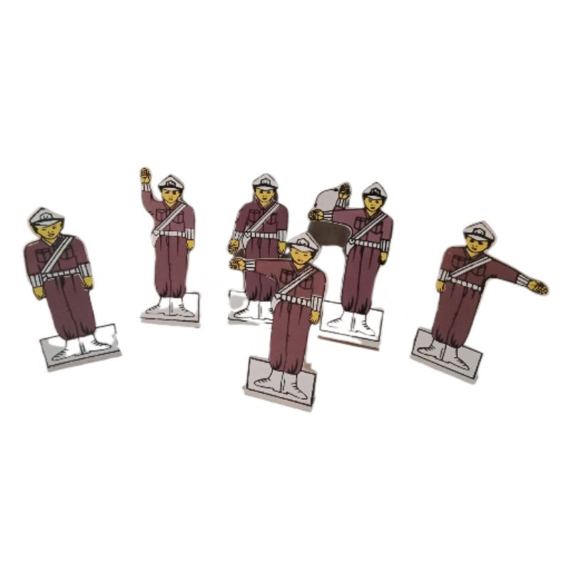 APE TK/PAUD alat peraga polisi