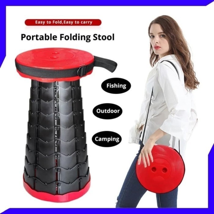 BAROKAH GAMIS Portable Stool ORIGINAL ready stock gosend grab instant