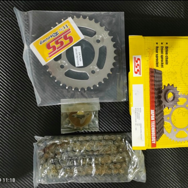GEAR SSS SUPRA FIT, REVO, BLADE, SUPRA 125, KHARISMA