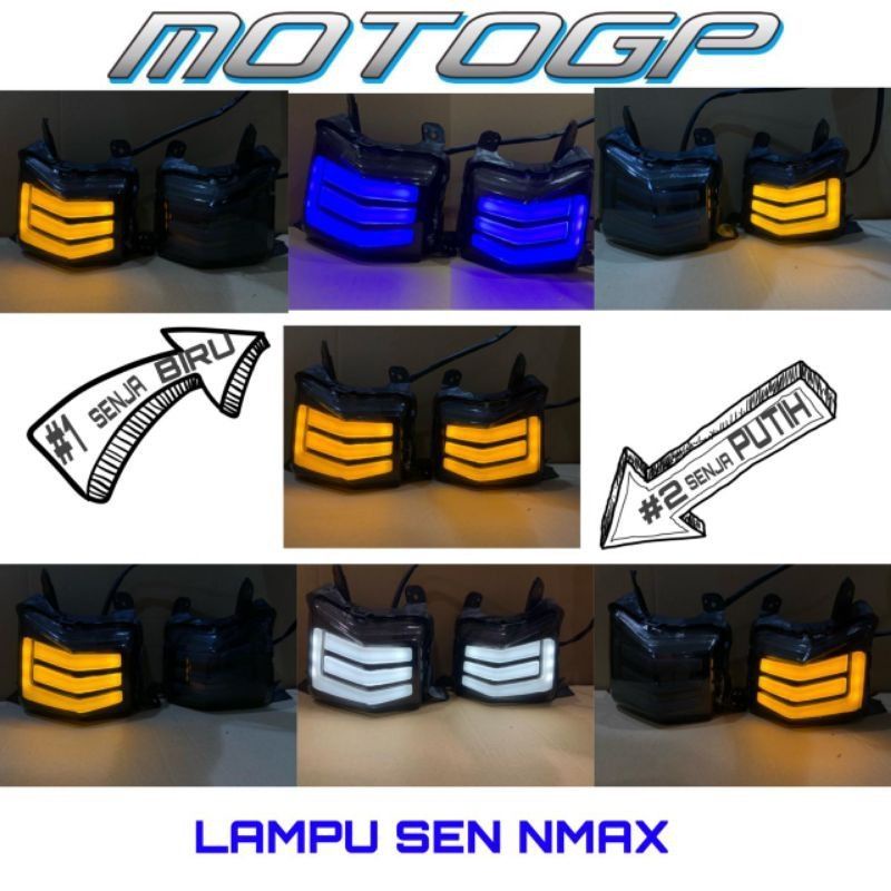 sen nmax old led model L dan model 3 baris(bisa cod)