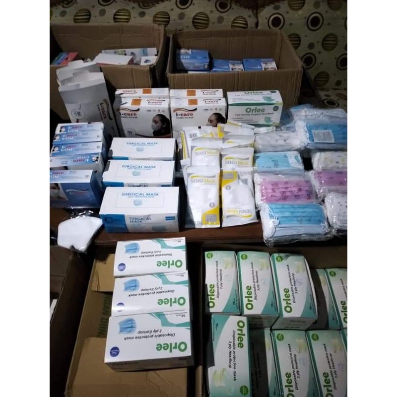 MASKER DISPOSABLE ISI 50PC 3PLY