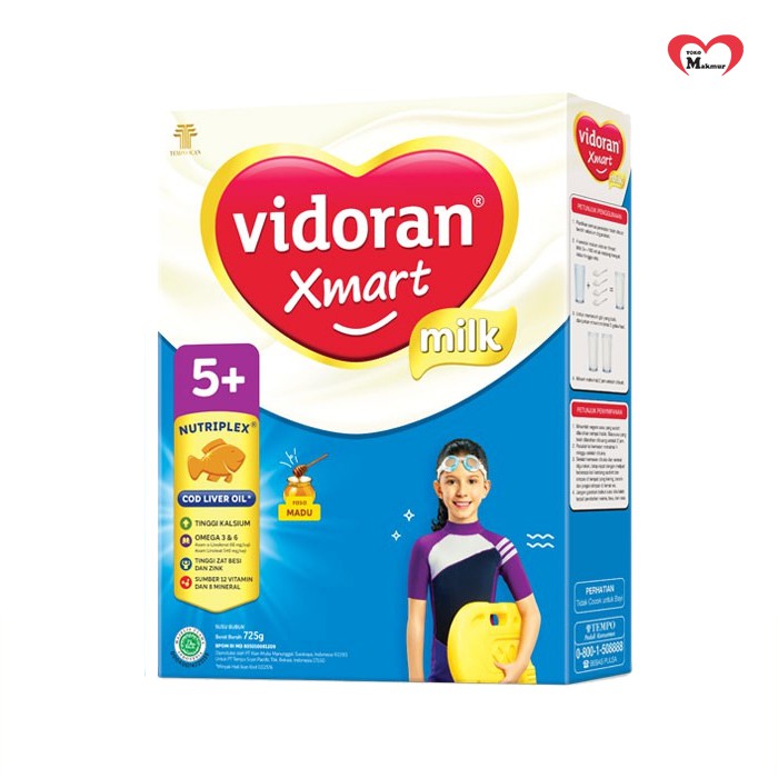 Vidoran 5+ Madu / Coklat 700gr / Toko Makmur Online