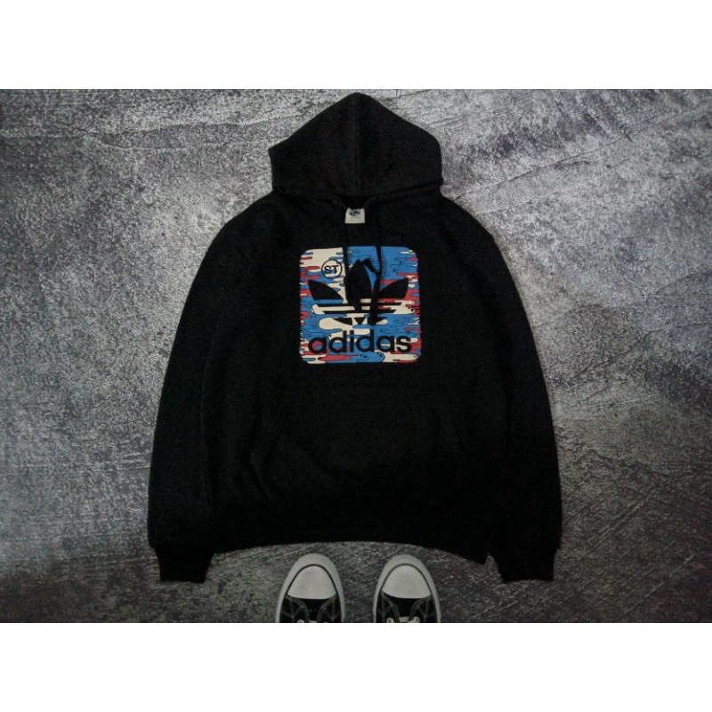Hoodie Adidas Second / Hoodie Adidas Threefoil Second / Hoodie Adidas Vintage Second