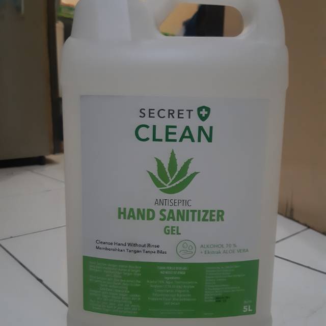 Hand sanitizer Gel 5 Liter