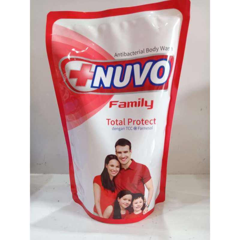 Nuvo Antibacterial Family Body Wash Refill 400ml