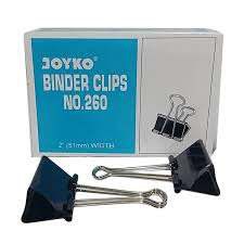 

BINDER CLIP / PENJEPIT KERTAS KLIP NO. 260