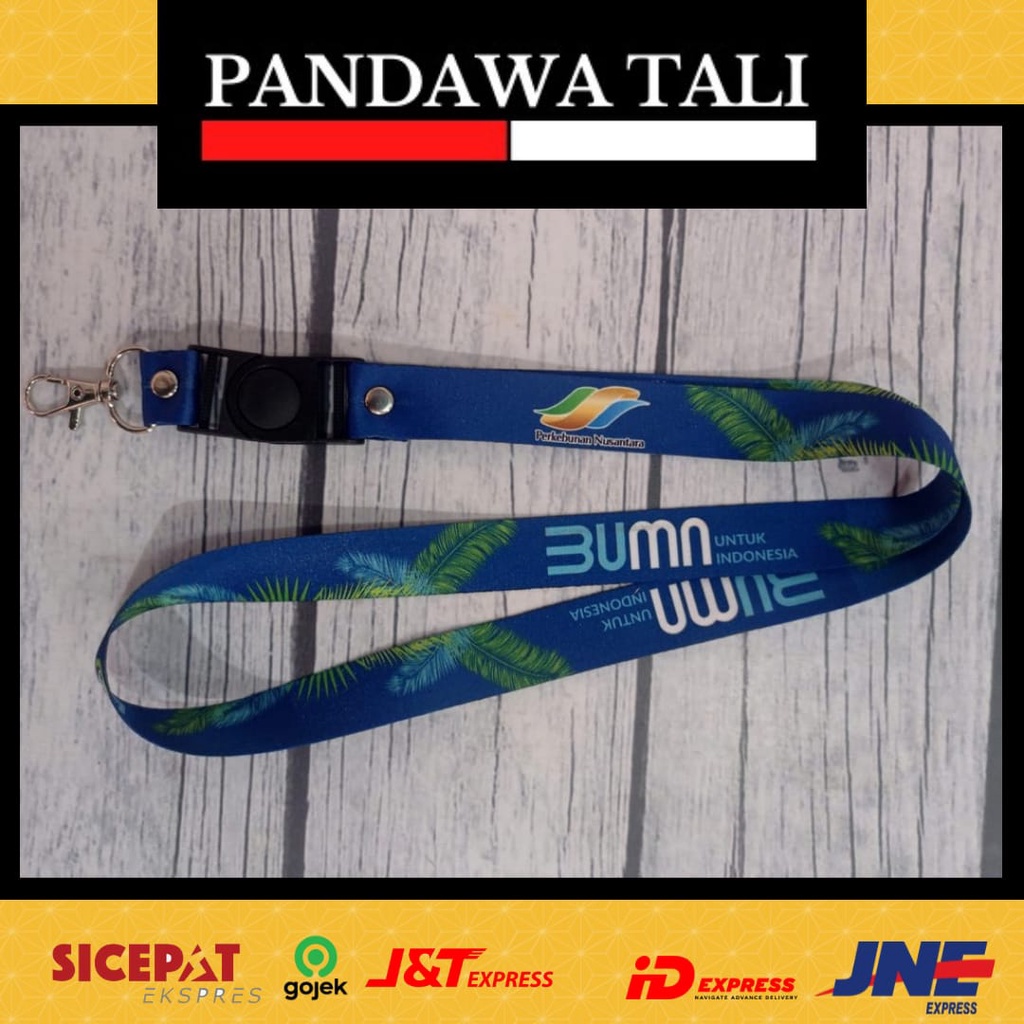 

Lanyard BUMN Perkebunan Nasional/ Lanyard BUMN PTPN /ADA LOGO BUMN/Printing Pandawa Tali Surabaya ptr