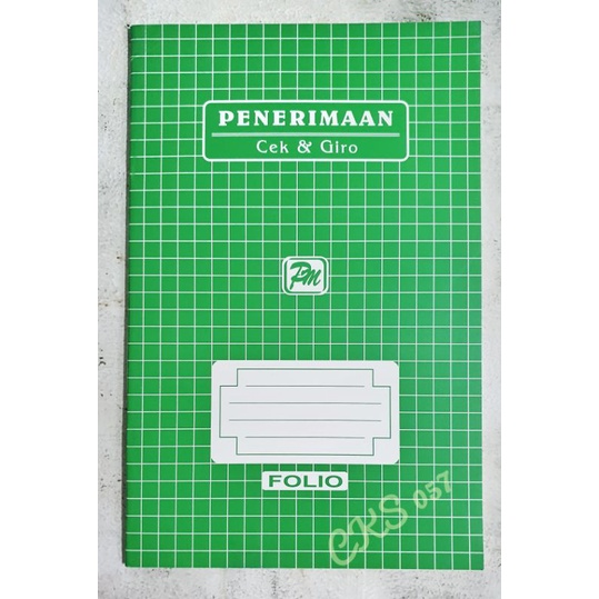 

Buku Penerimaan Cek dan Giro Folio