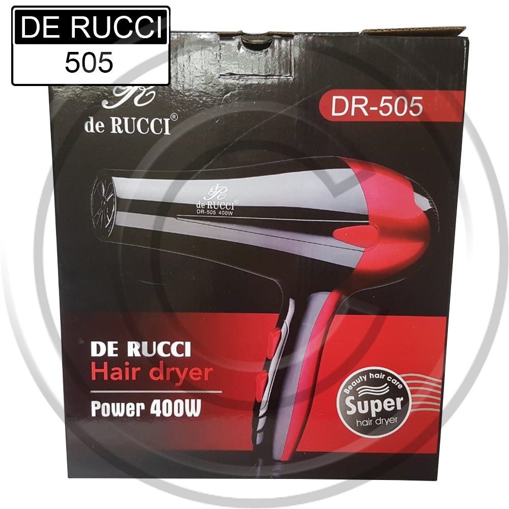 DE RUCCI / HD DR-505 / HairDryer (Pengering Rambut)