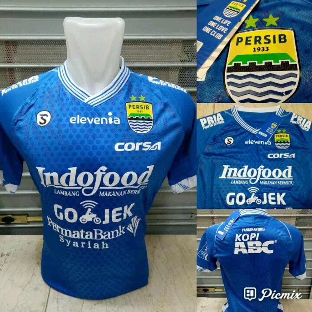 Jual jersey persib home 2018 Diskon