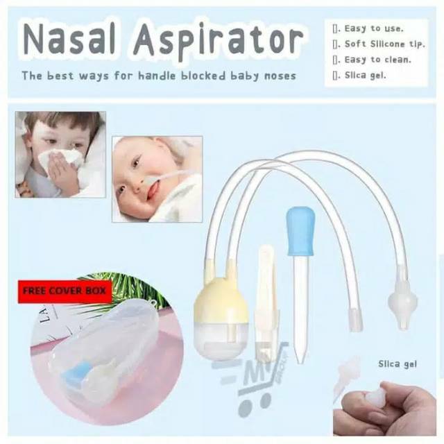 Pembersih hidung Penyedot Ingus Bayi Anak Nasal Aspirator Sedot Ingus P40