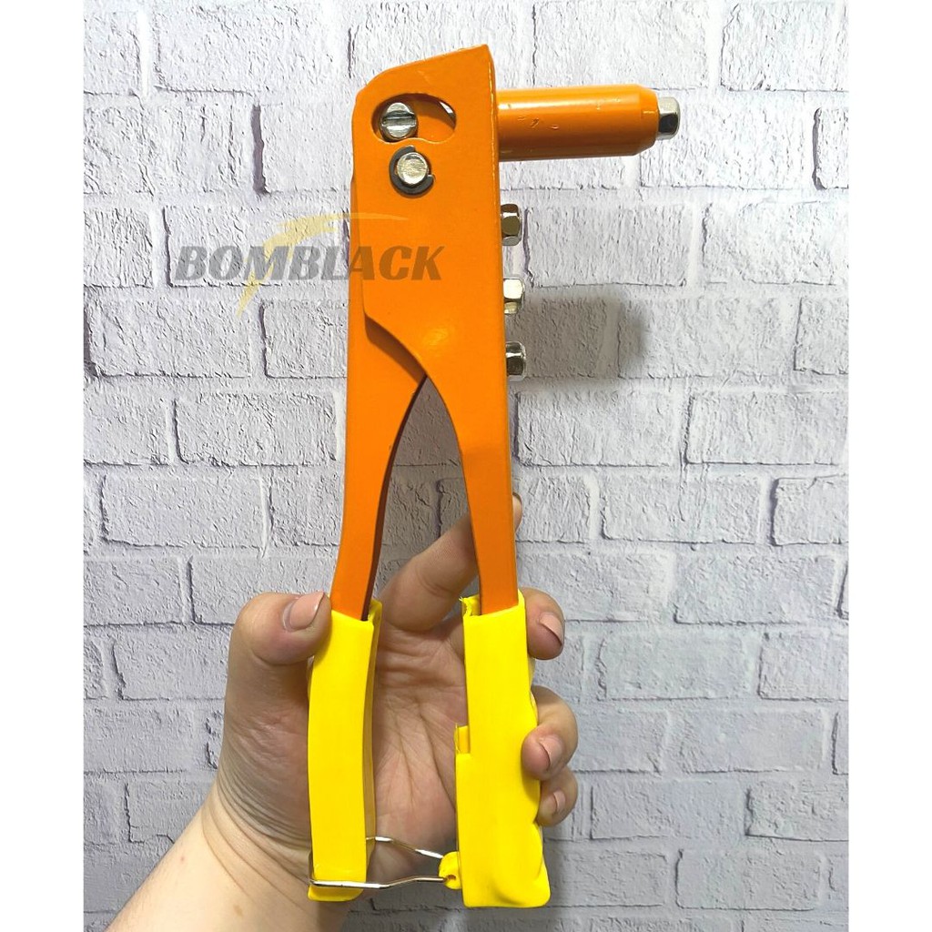 Tang Ripet Tang Rivet ATS Tembakan Paku 2,4mm - 4,8mm Hand Riveter