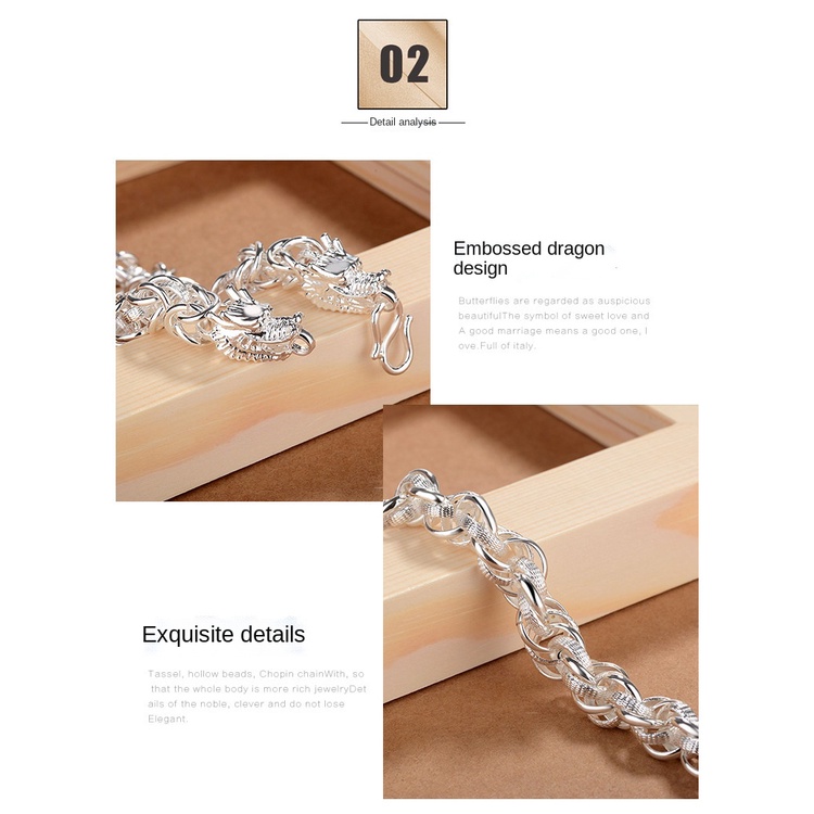 Gelang Bahan Stainless Steel Warna Silver Untuk Pria Dan Wanita