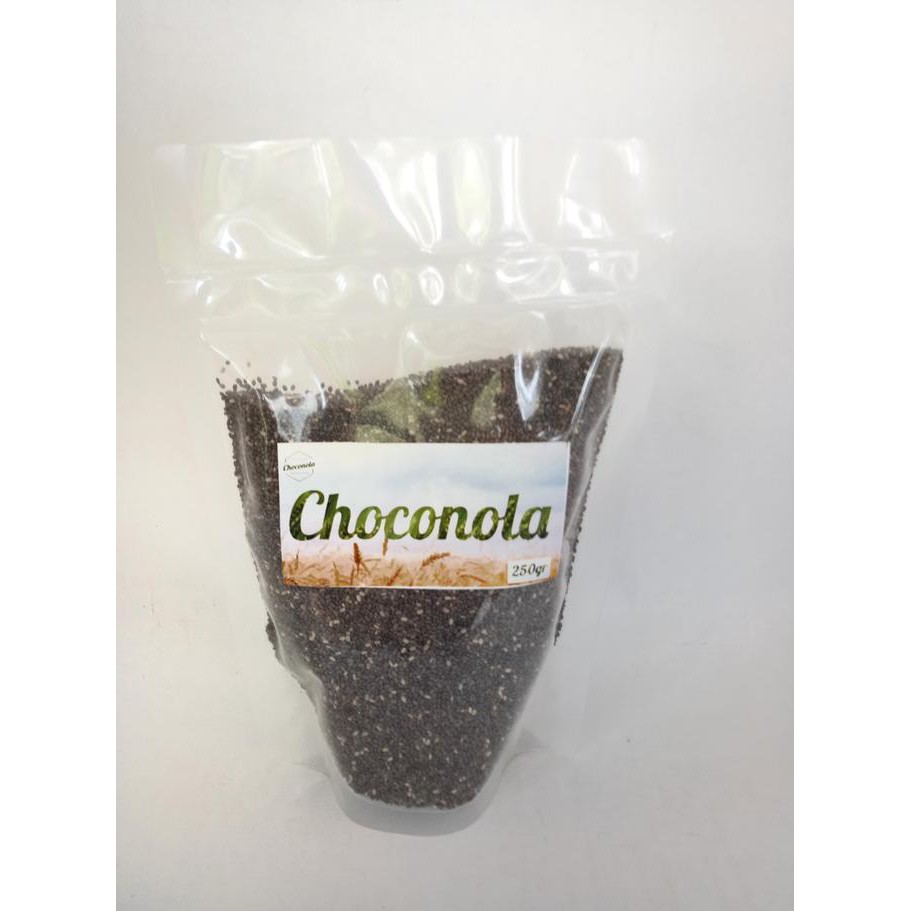 

PROMO ENAK Choconola Natural Black Chia Seed Peru 250 gram Terlaris