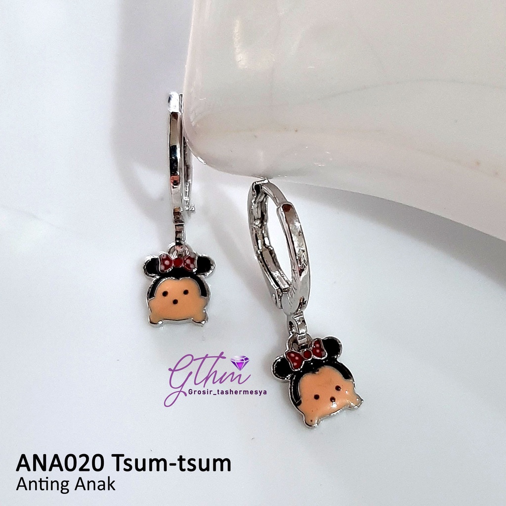 Anting Anak TSUM-tsum Gold Plated Perhiasan fashion anak anti karat ana020