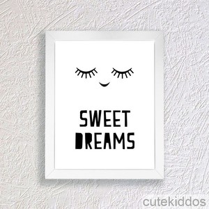 Hiasan Dinding Kamar Anak Lucu Sweet Dreams Hadiah Hiasan Dinding Kamar Anak Lucu Sweet Dreams Hadiah