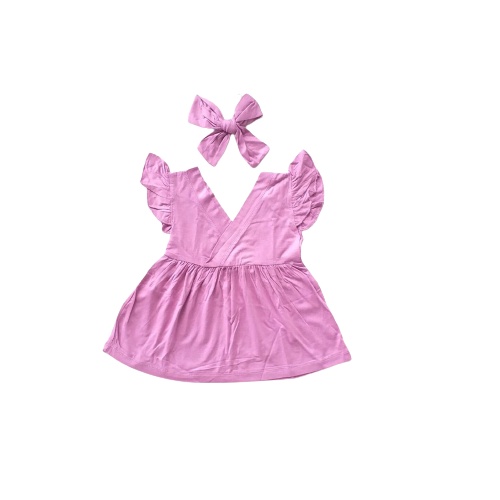 PUNCAK 3.3 stoberi baby - DRESS BABY VIVI Free Headband DRESS ANAK PEREMPUAN