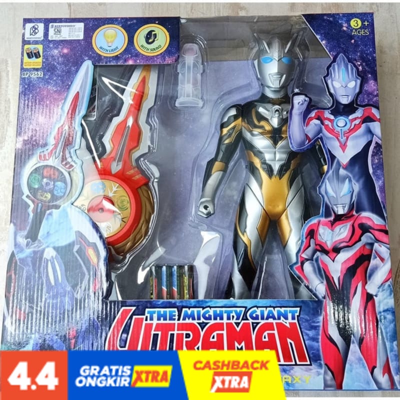 SUPER PROMO MAINAN ROBOT ULTRAMANN SENJATA BP9562 SENJATA ULTRAMANN TERMURAH
