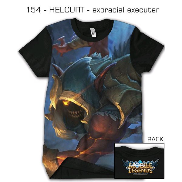 Kaos Mobile Legend 3d game mobile legends HELCURT 154