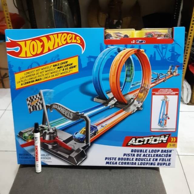 hot wheels double track