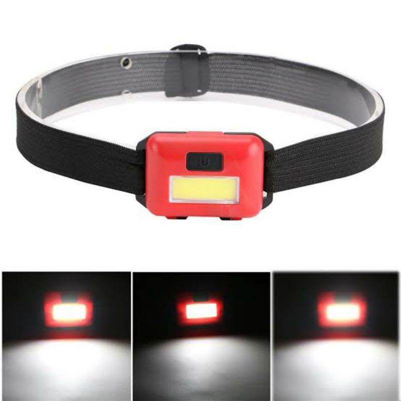 Headlamp mitsuyama senter kepala led flashlight lampu kepala outdoor camping hiking