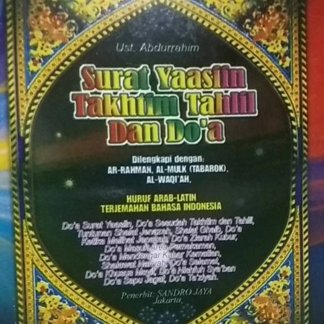 Surat Yasin Takhtim Tahlil Dan Doa