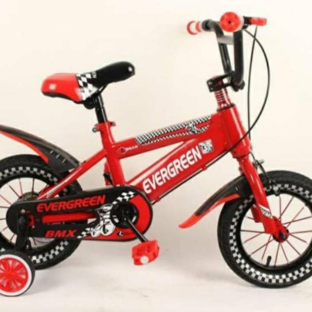 Sepeda Anak BMX 12 Evergreen Logan