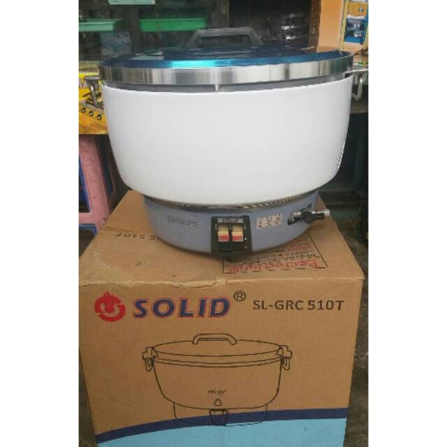 Rice cooker gas 10 ltr solid