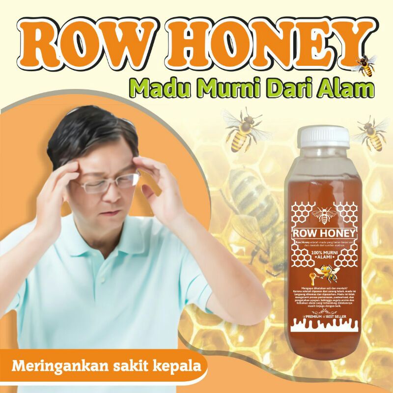 

Madu Murni Row Honey 300 gram
