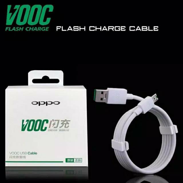 KABEL DATA OPPO VOOC 4A NEW PACK ORIGINAL F5 F7 F9 F1 Plus R15