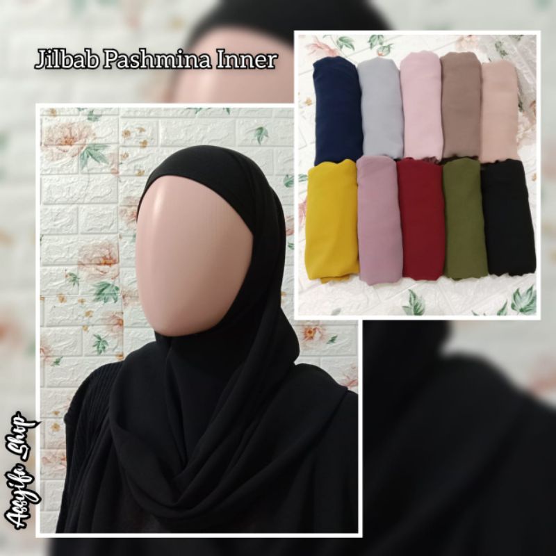 Jilbab Pashmina Inner Dewasa