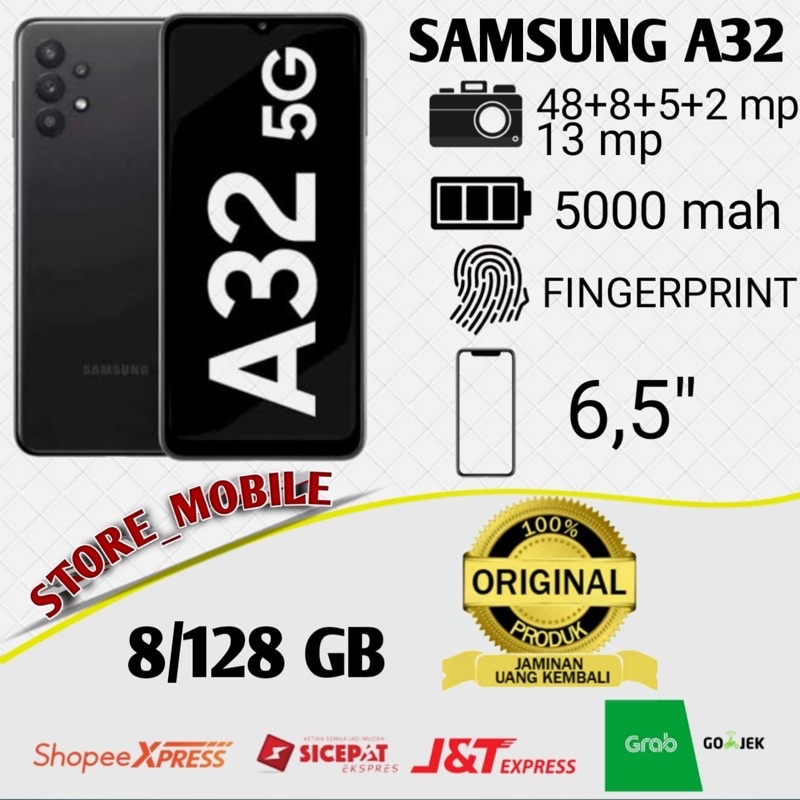 SAMSUNG GALAXY A32 5G 8/128 RAM 8GB ROM 128GB GARANSI RESMI