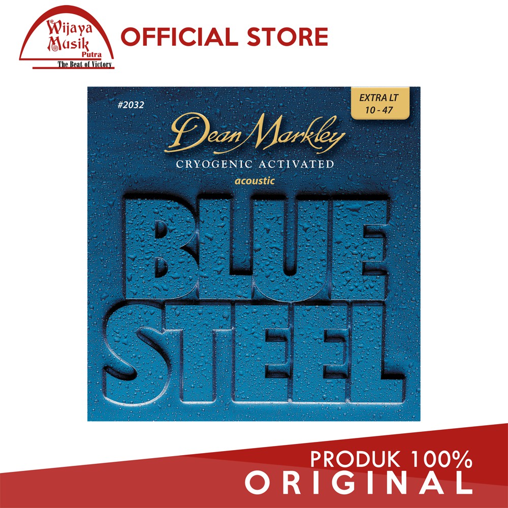 Dean Markley Senar / String Gitar Akustik EXTLT 10-47 Blue Steel 2032