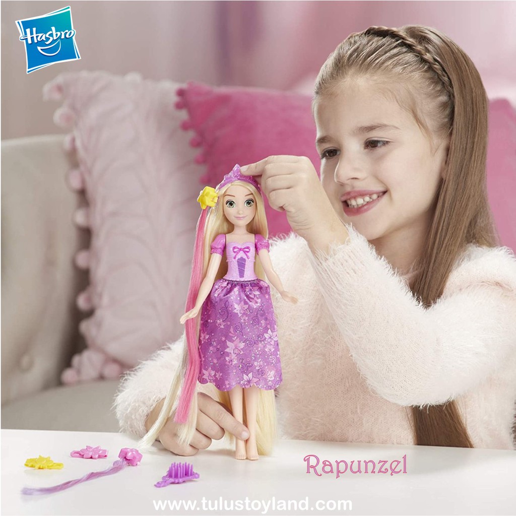 Boneka Disney Princess Rapunzel Belle Hair Style Creations Fashion Play Doll original Hasbro