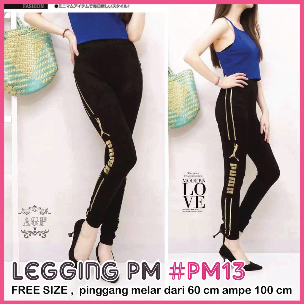 Legging SABLON BEBE / Legging Wanita / legging jumbo wanita / legging senam / legging import / YING FASHION