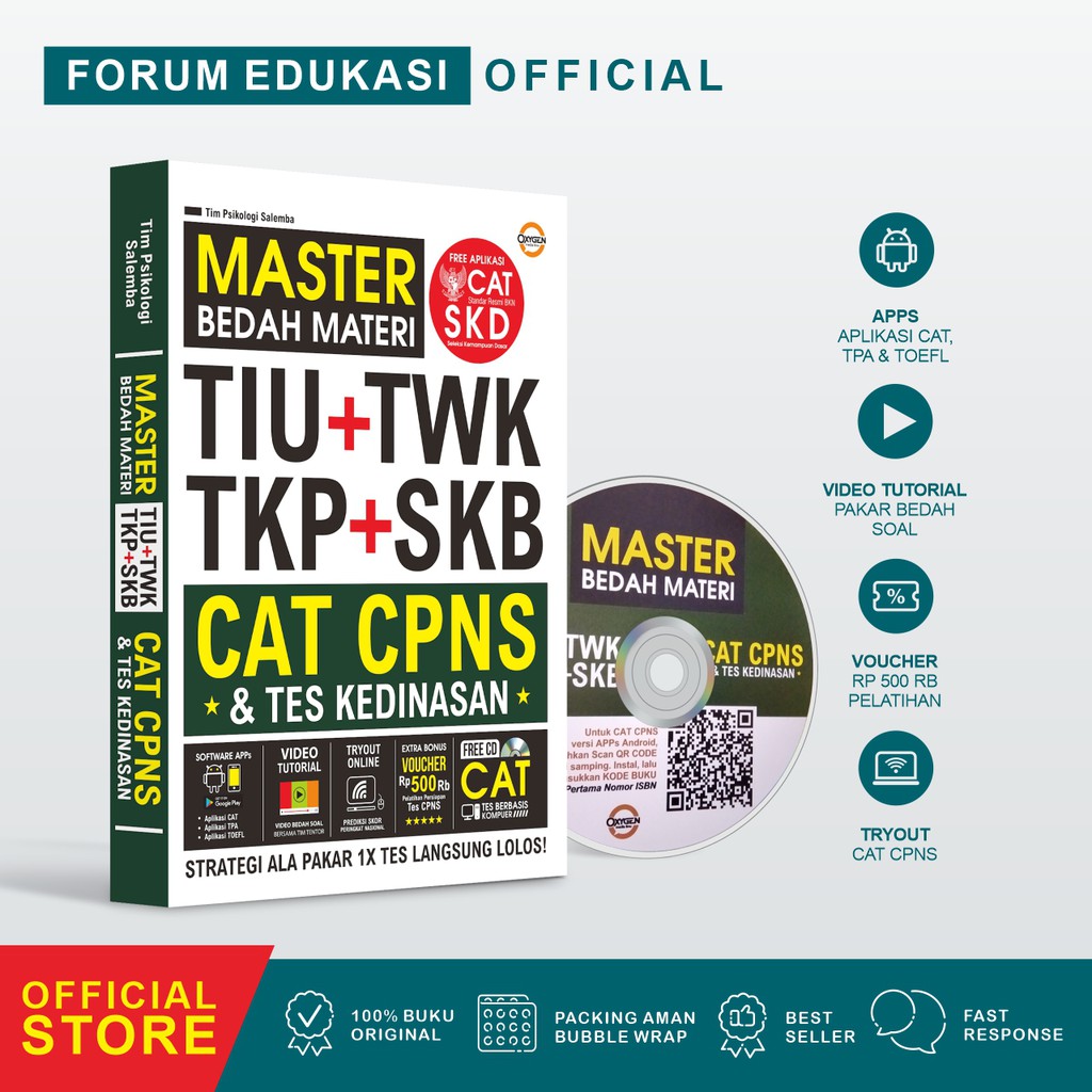 Master Bedah Materi Tiu Twk Tkp Skb Cat Cpns Kedinasan Shopee Indonesia
