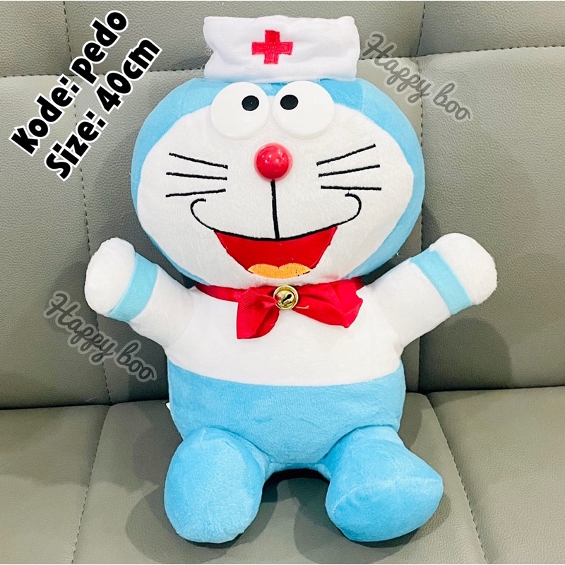 boneka doraemon pelaut / doctor dokter sailor doraemon pedo medium sedang