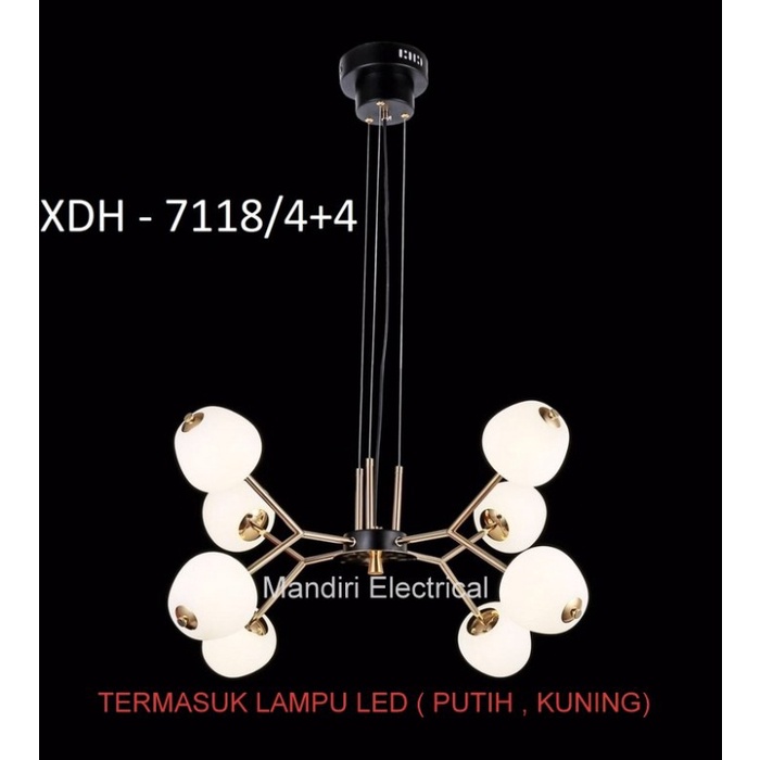 Lampu Gantung Modern minimalis Ruang Tamu Vintage Dekorasi - 7118