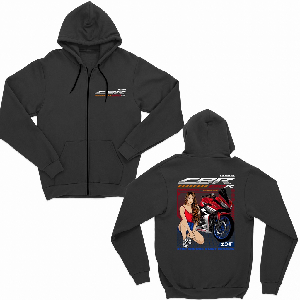 JAKET ZIPPER HONDA CBR150R FACELIFT SERIES BIG SIZE JUMBO