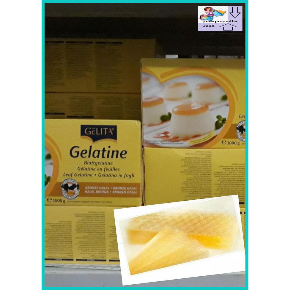 

54Etr7U- Gelatin Sheet Halal By Gelita -30 Gram (5 Lembar) 9Uhhjt7-