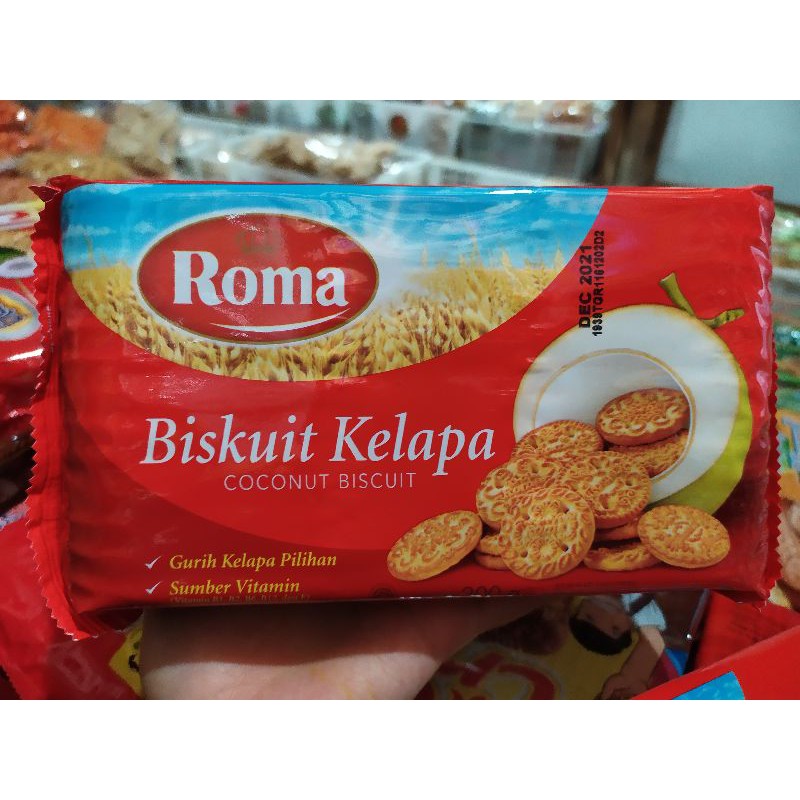 ROTI ROMA BISKUT KELAPA - ROMA KELAPA