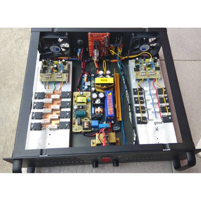 Power Amplifier Rakitan 2x500watt Socl 504 Tef