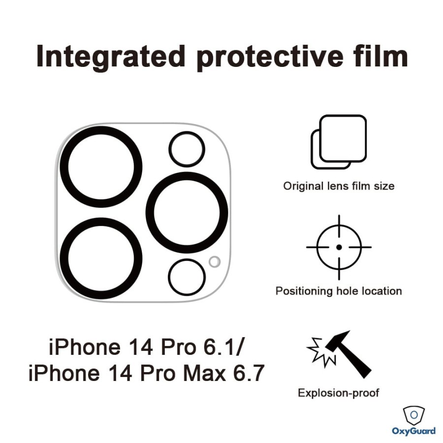 Oxyguard Camera Protection Glass Iphone 14 Pro Max Iphone 14 Plus / 14