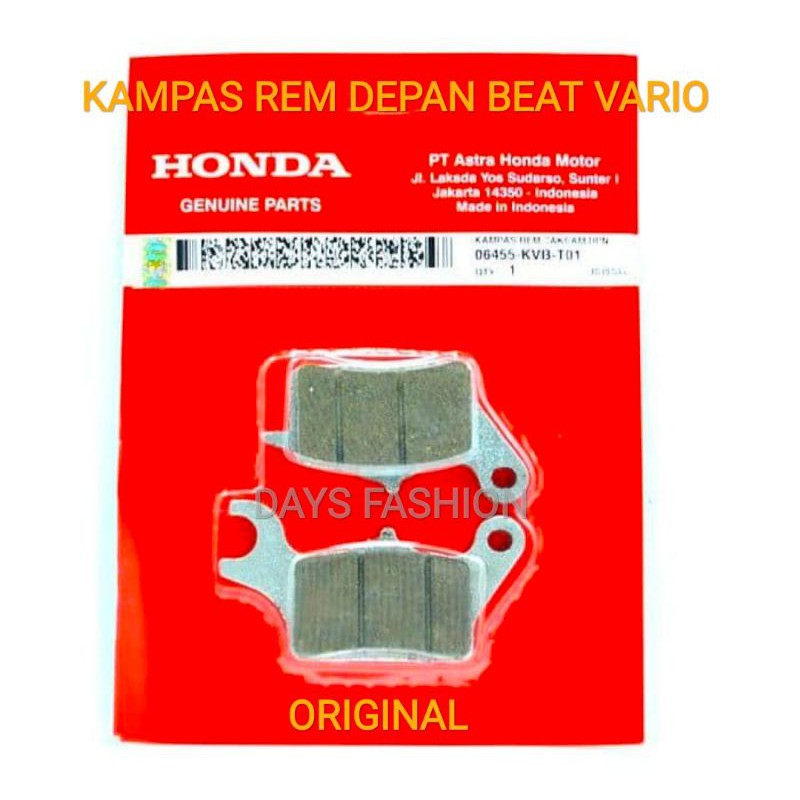 KAMPAS REM DEPAN HONDA BEAT VARIO SCOOPY ORIGINAL