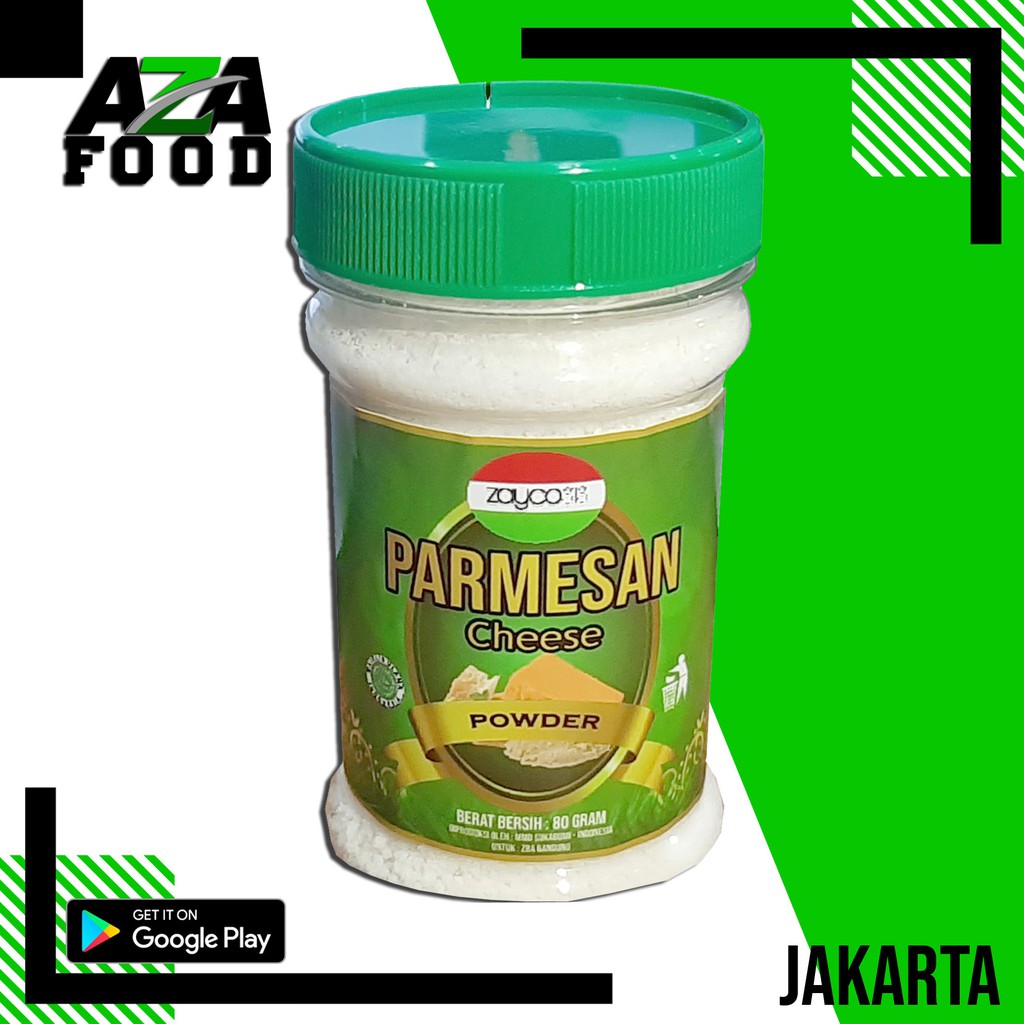 

Zayco Parmesan Cheese Bubuk 80 gr