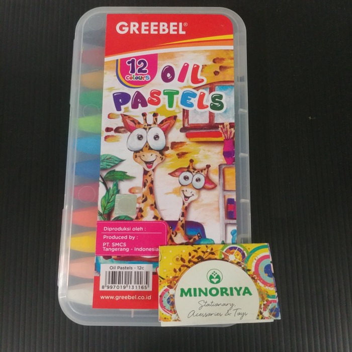 

PASTEL-DRY-OIL- CRAYON OIL PASTELS GREEBEL 12WARNA -OIL-DRY-PASTEL.