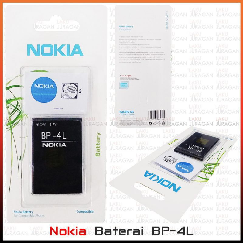 MN - BATERAI BATTERY BATRE NOKIA BP-4L FOR NOKIA E63/ E71/ E72/ E90 1500mAh