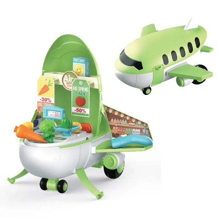 Okiedog Magical Airplane PlayHouse Supermarket