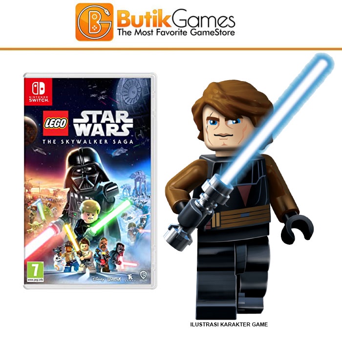 LEGO StarWars Star Wars The Skywalker Sky Walker Saga Nintendo Switch