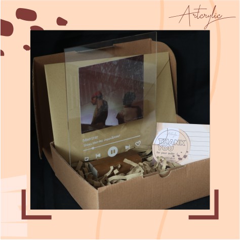 

Spotify Acrylic // Custom Acrylic // Hampers Akrilik